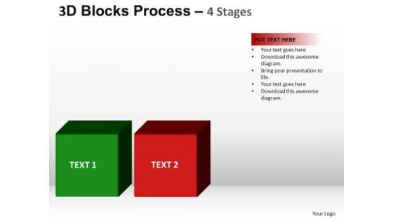 PowerPoint Template Process Building Blocks Ppt Designs