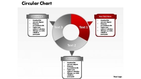 PowerPoint Template Process Circular Chart Ppt Themes