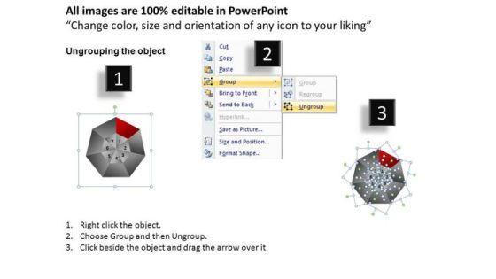 PowerPoint Template Process Circular Quadrant Ppt Presentation Slide02
