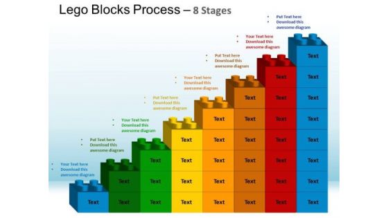 PowerPoint Template Process Lego Blocks Ppt Design PowerPoint Template Process Lego Blocks Ppt Design