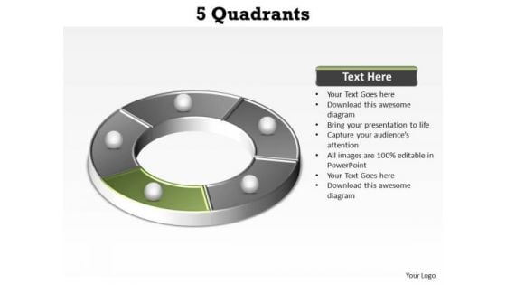 PowerPoint Template Process Quadrants Ppt Template