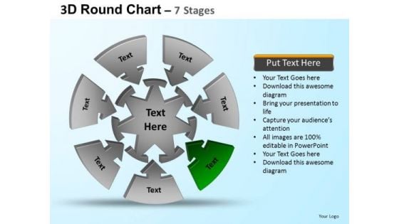 PowerPoint Template Process Round Process Flow Chart Ppt Designs