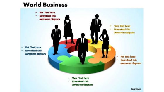 PowerPoint Template Process World Business Ppt Slides