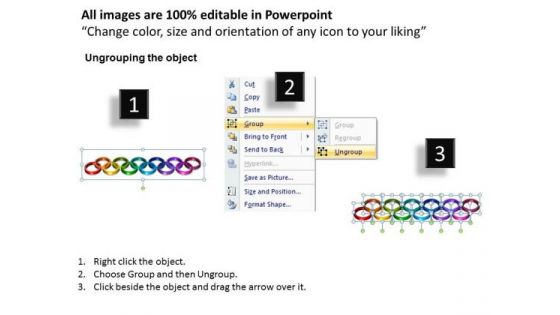 PowerPoint Template Rings Leadership Ppt Slide Designs