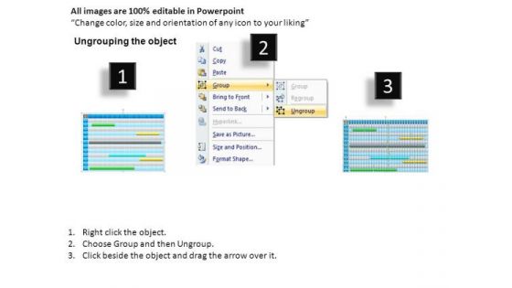 PowerPoint Template Sales Blue Calendar 2012 Ppt Slide