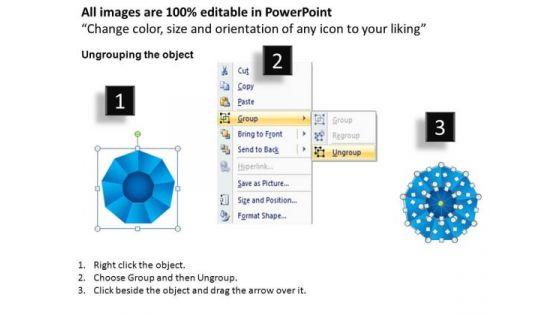 PowerPoint Template Sales Cyclical Process Ppt Slides