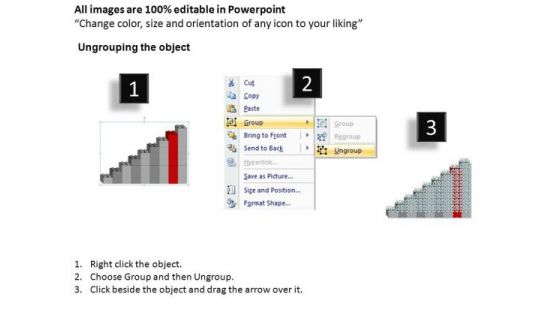 PowerPoint Template Sales Lego Blocks Ppt Slide