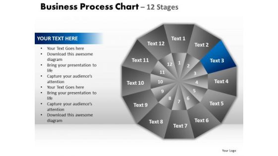 PowerPoint Template Strategy Circular Quadrant Ppt Slide Designs