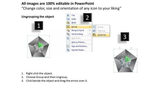 PowerPoint Template Strategy Quadrant Diagram Ppt Presentation