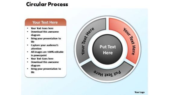 PowerPoint Template Success Circular Process Ppt Slide