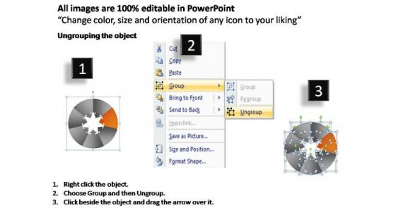 PowerPoint Template Success Contributing Factors Ppt Slides