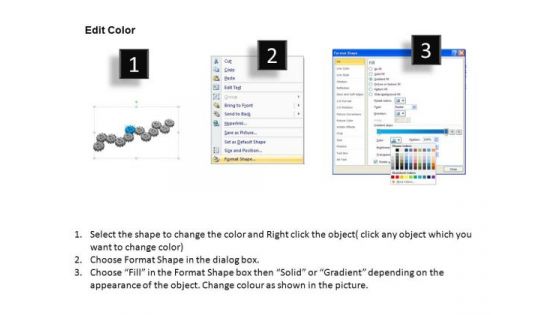 PowerPoint Template Success Gears Process Ppt Slide Designs