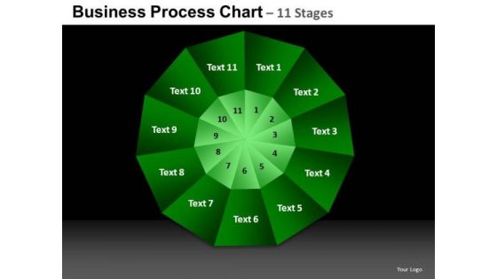 PowerPoint Template Success Pie Chart Ppt Template