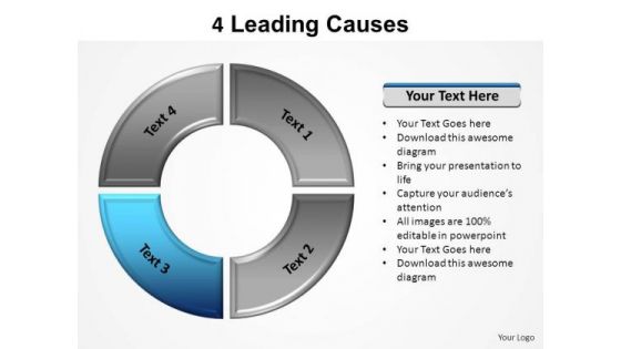 PowerPoint Template Teamwork Causes Ppt Slide