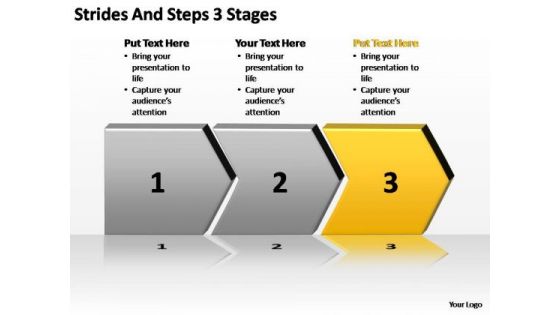 PowerPoint Template Teamwork Strides And Steps Ppt Presentation