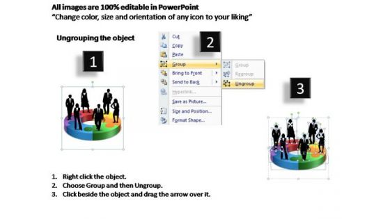 PowerPoint Template Teamwork World Business Ppt Slides