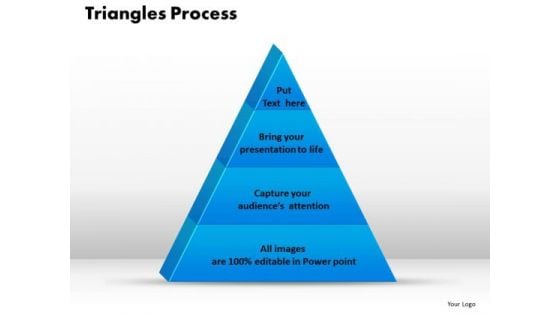 PowerPoint Template Triangle Process Diagram Ppt Presentation