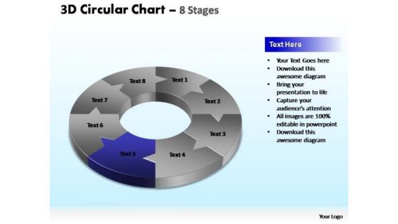 PowerPoint Templates Business Circular Chart Ppt Slide