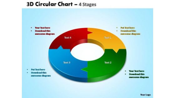 PowerPoint Templates Business Circular Chart Ppt Themes