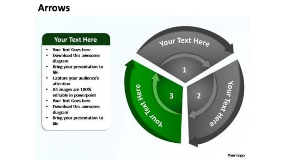 PowerPoint Templates Business Circular Curved Procedure Ppt Layouts