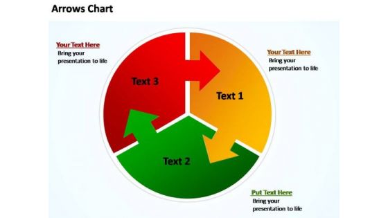 PowerPoint Templates Business Circular Plan With Arrows Chart Ppt Themes