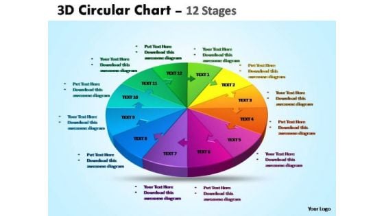 PowerPoint Templates Business Circular Ppt Design