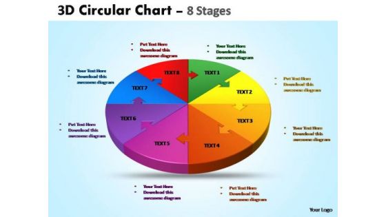 PowerPoint Templates Business Circular Ppt Slide