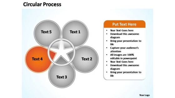 PowerPoint Templates Business Circular Process Flow Ppt Slides