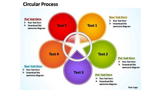 PowerPoint Templates Business Circular Process Flow Ppt Themes