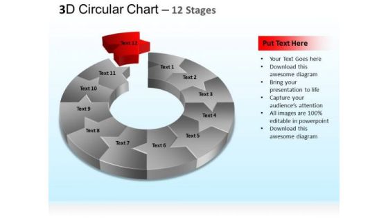 PowerPoint Templates Business Circular Process Ppt Slides