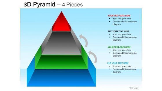 PowerPoint Templates Business Competition Pyramid Ppt Themes