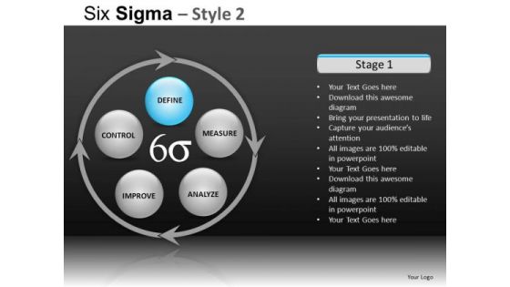 PowerPoint Templates Business Competition Six Sigma Ppt Designs