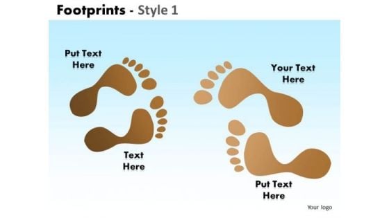 PowerPoint Templates Business Designs Footprints Ppt Themes