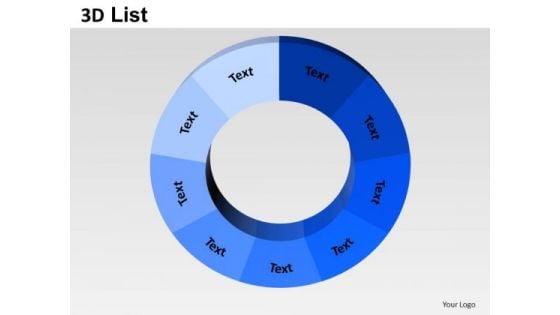 PowerPoint Templates Business Donut Pie Chart Ppt Backgrounds