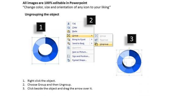 PowerPoint Templates Business Donut Pie Chart Ppt Layouts