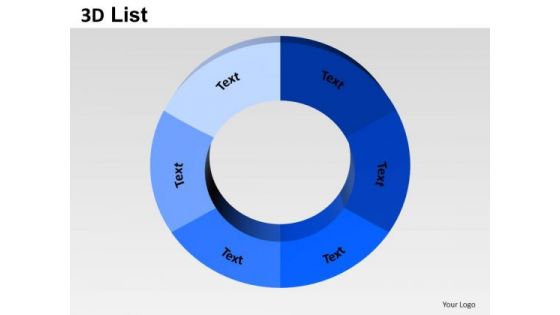 PowerPoint Templates Business Donut Pie Chart Ppt Slides