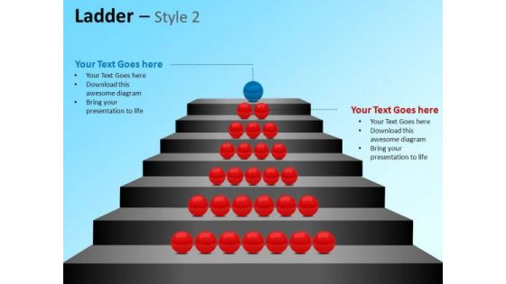 PowerPoint Templates Business Growth Ladder Ppt Layouts