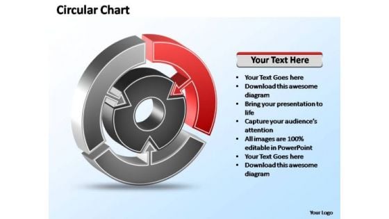 PowerPoint Templates Business Interconnected Circular Chart Ppt Design