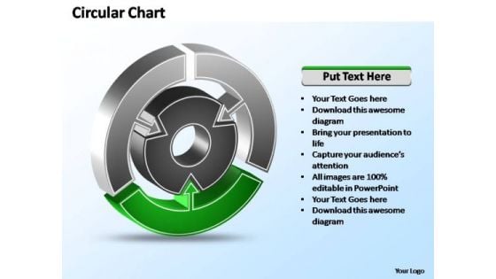 PowerPoint Templates Business Interconnected Circular Chart Ppt Theme