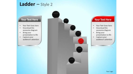 PowerPoint Templates Business Leadership Ladder Ppt Themes