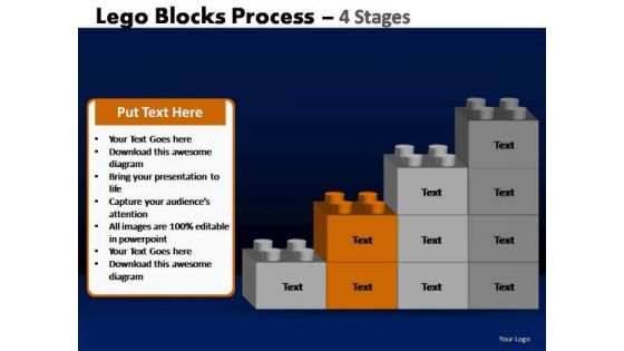 PowerPoint Templates Business Lego Blocks Ppt Themes