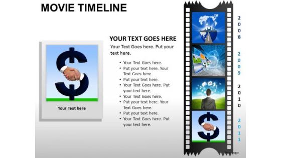 PowerPoint Templates Business Movie Timeline Ppt Presentation