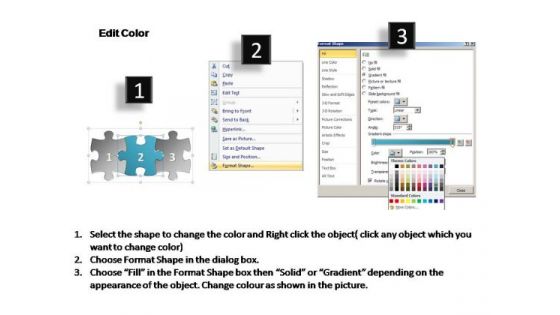 PowerPoint Templates Business Multicolor Puzzle Diagram Ppt Slides