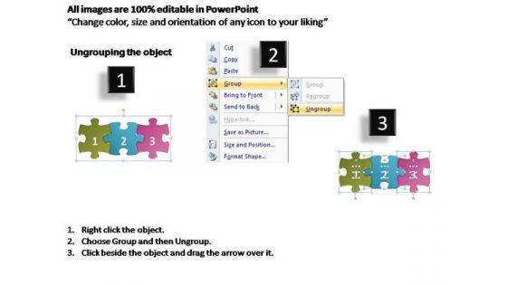 PowerPoint Templates Business Multicolor Puzzle Diagram Ppt Themes