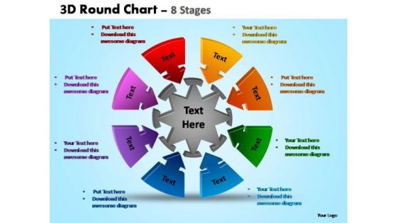 PowerPoint Templates Business Pie Chart With Arrows Ppt Themes