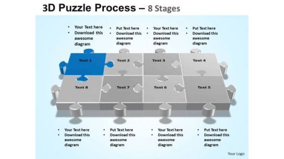 PowerPoint Templates Business Puzzle Process Ppt Themes