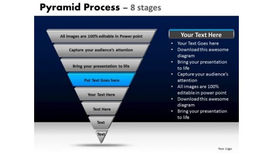 PowerPoint Templates Business Pyramid Process Ppt Slide