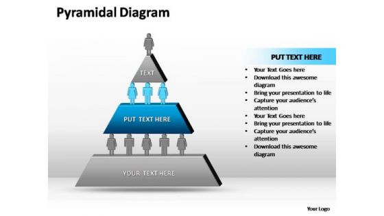 PowerPoint Templates Business Pyramidal Diagram Ppt Slide