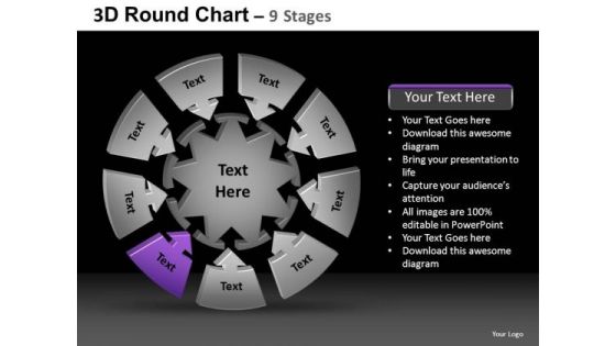 PowerPoint Templates Business Round Chart Ppt Presentation