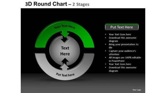 PowerPoint Templates Business Round Chart Ppt Slide